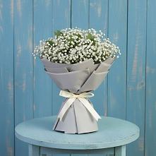 Букет цветов из:  Гипсофила в Северном Новосибирской области
