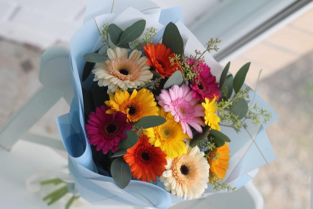 Букет цветов из: Герберы в Северном Новосибирской области