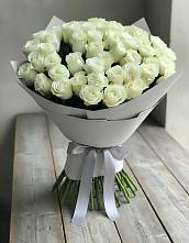 Букет 35 Белых роз в Северном Новосибирской области