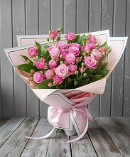 Букет Розовый кустик #REPLACE_PRED# Северном Новосибирской области