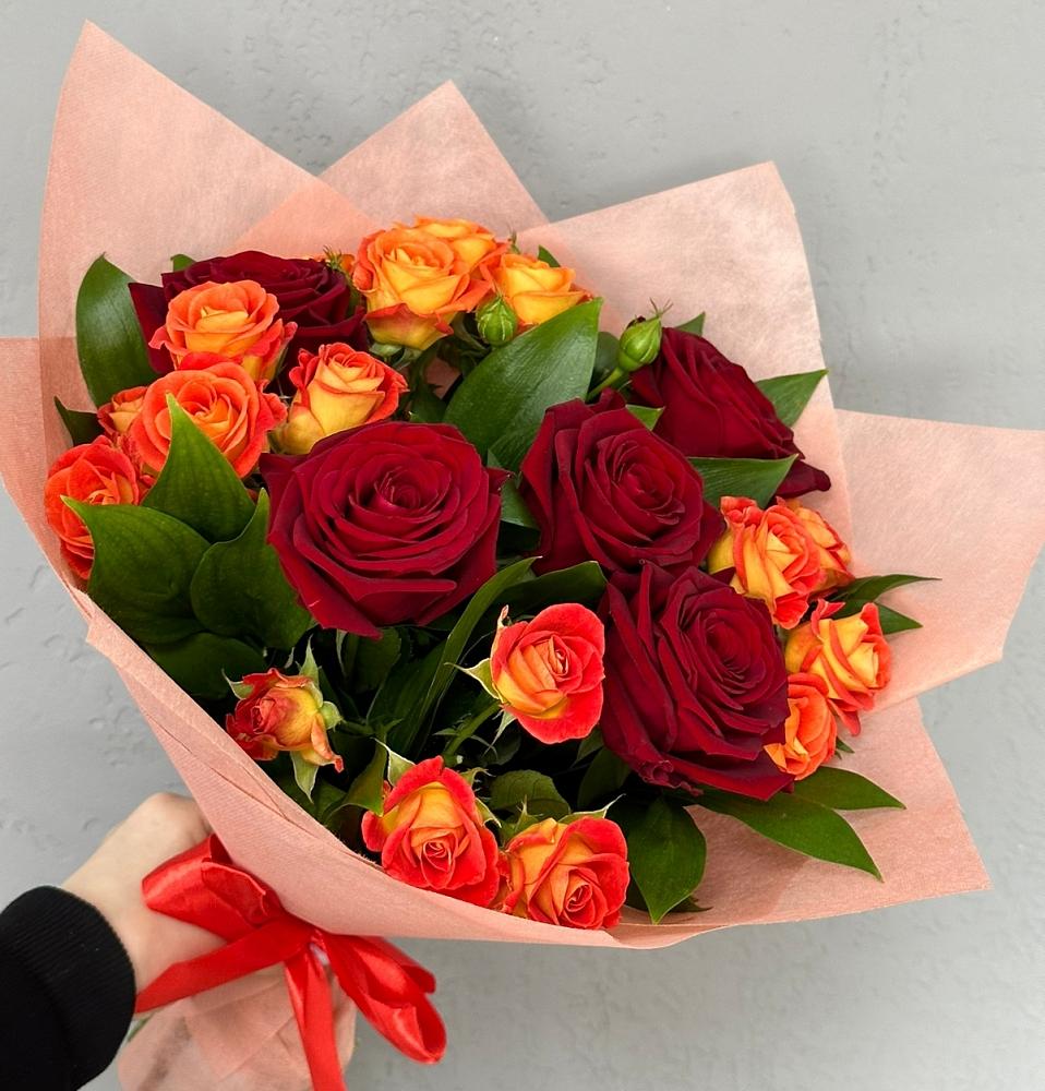 Букет Любовь и восторг в Северном Новосибирской области