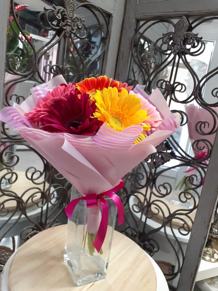 Букет цветов из: Герберы в Северном Новосибирской области