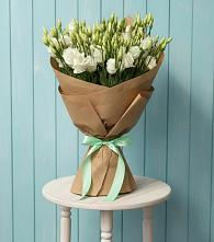 Букет цветов из:  Лизиантусы #REPLACE_PRED# Северном Новосибирской области