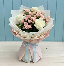 Букет цветов из:  Розы в Северном Новосибирской области