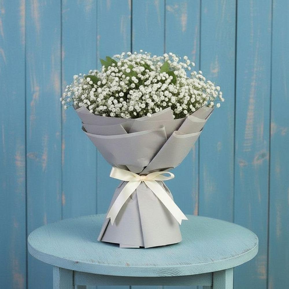 Букет цветов из: Гипсофила в Северном Новосибирской области