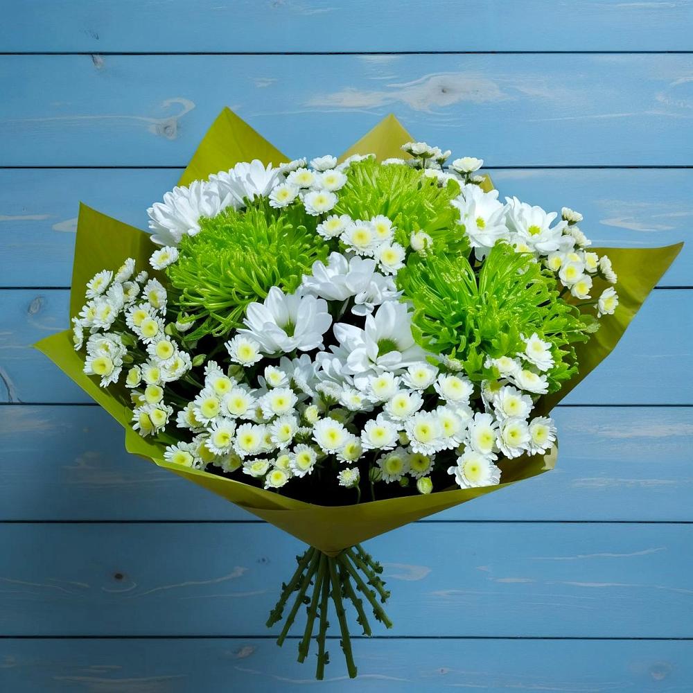 Букет цветов из: Хризантемы в Северном Новосибирской области