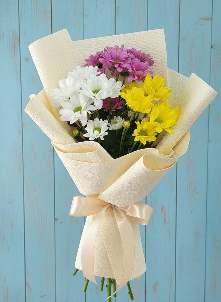 Букет цветов из: Хризантемы в Северном Новосибирской области