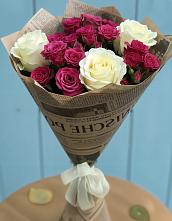 Букет цветов из:  Розы в Северном Новосибирской области