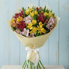 Букет цветов из:  Альстромерии #REPLACE_PRED# Северном Новосибирской области