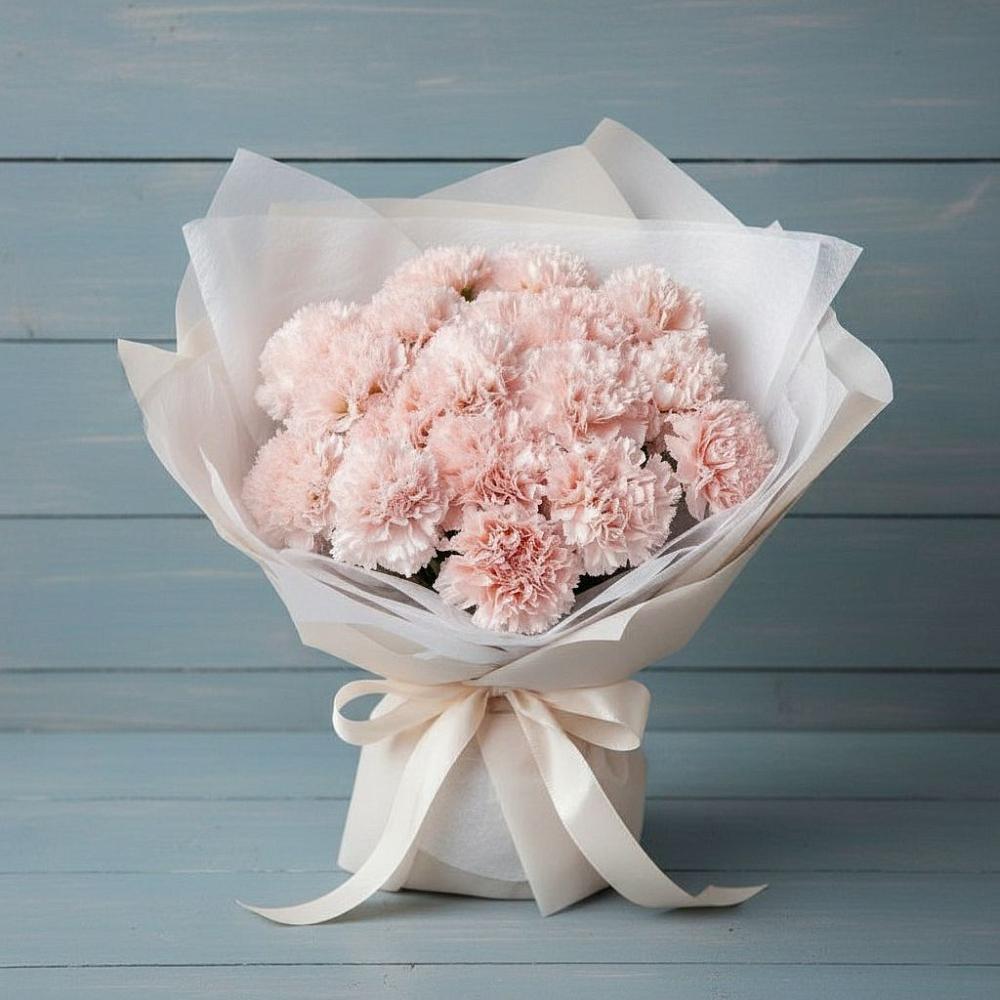 Букет цветов из: Гвоздики в Северном Новосибирской области