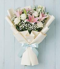 Букет цветов из:  Лилии в Северном Новосибирской области