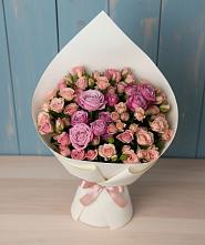 Букет цветов из:  Розы #REPLACE_PRED# Северном Новосибирской области